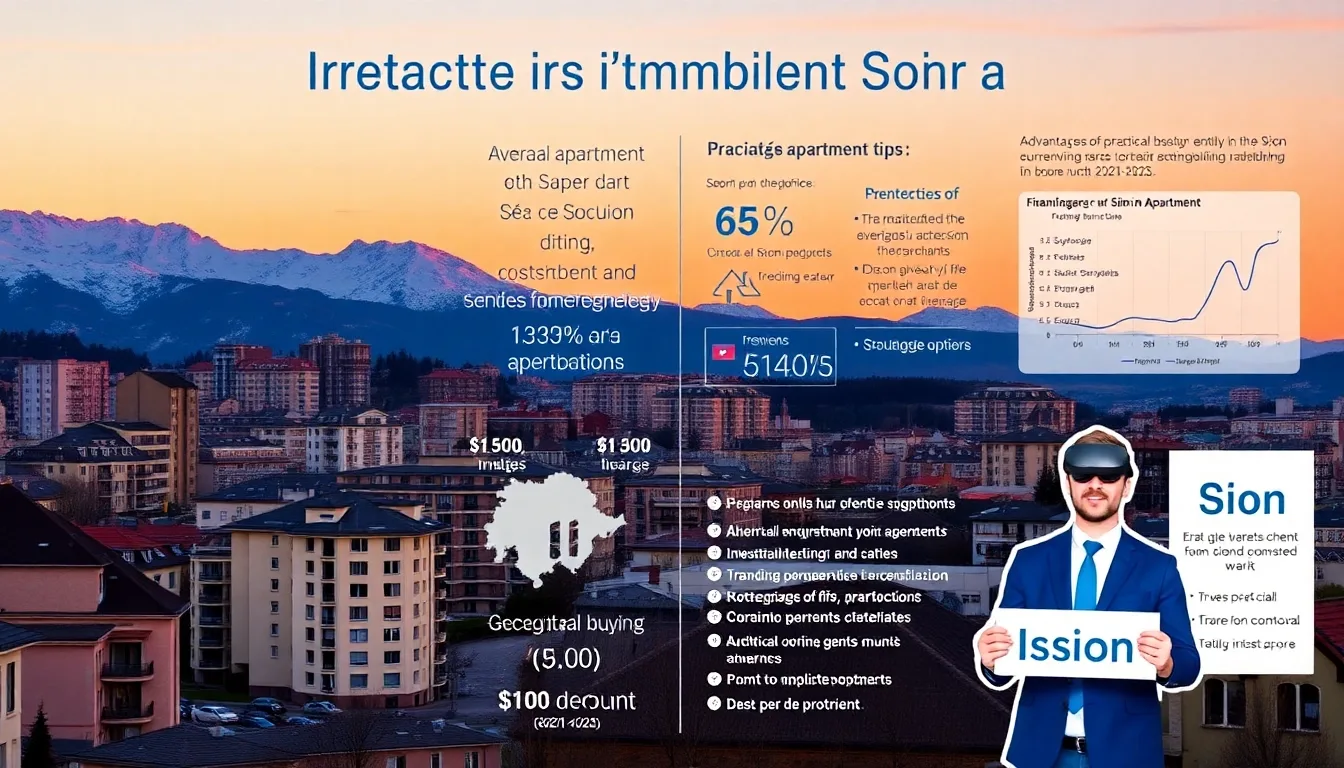 Vente Appartement Sion : Trouvez Votre Bien Immobilier Idéal