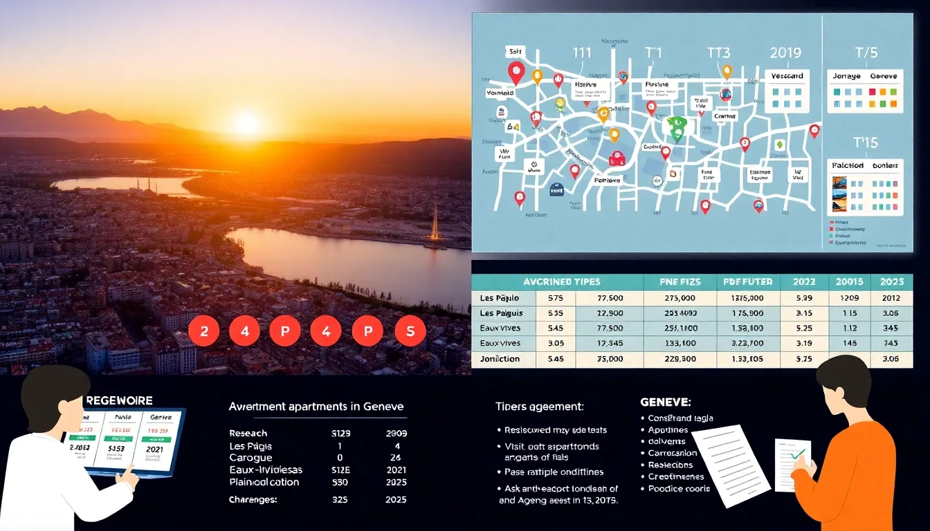 Découvrez les Meilleurs Appartements à Louer à Genève
