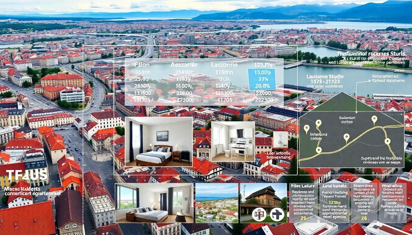 Louer un studio à Lausanne : Guide complet et options disponibles